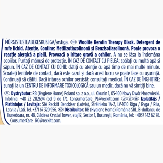 Detergent de rufe lichid Darks, 15 spălări, 0.9l
