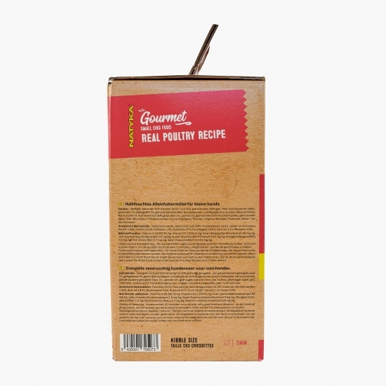 Hrană semiumedă pentru câini talie mică 3kg