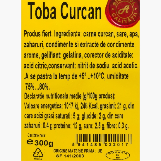 Tobă curcan 300g