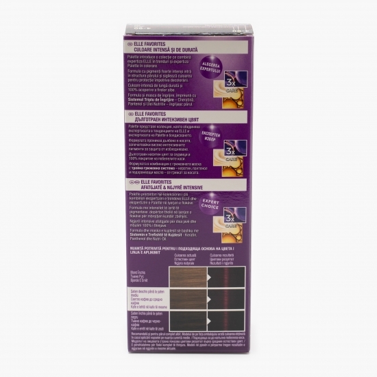 Vopsea de păr permanentă Intensive Color Cream, 4-90 roșu violet, 110ml