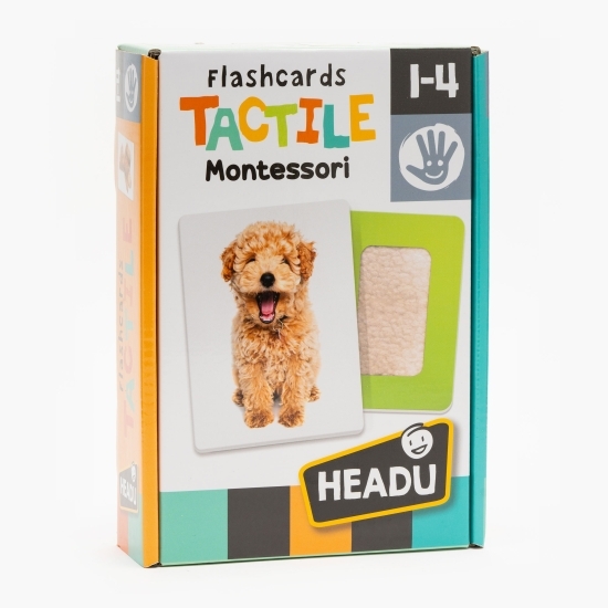 Cărți tactile Montessori 1+ ani