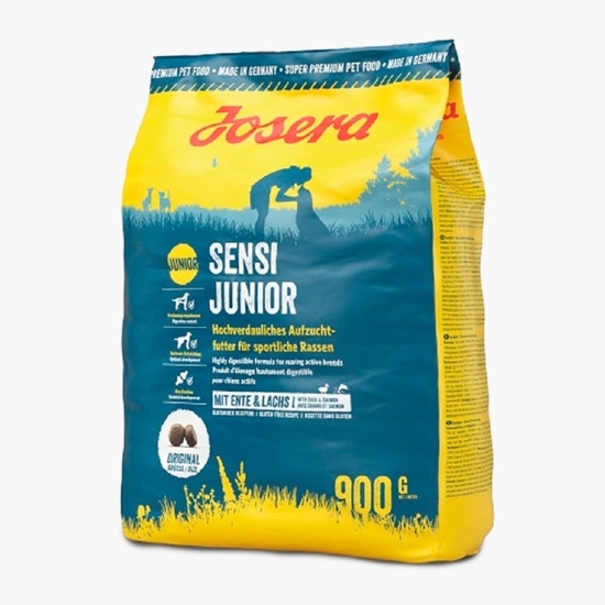 Hrană uscată pentru câini Sensi Junior 900g