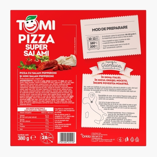 Pizza Super Salami 380g