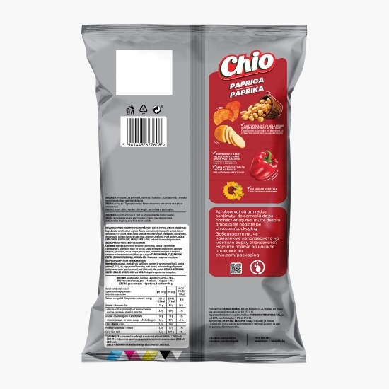 Chipsuri din cartofi cu gust de paprica 125g