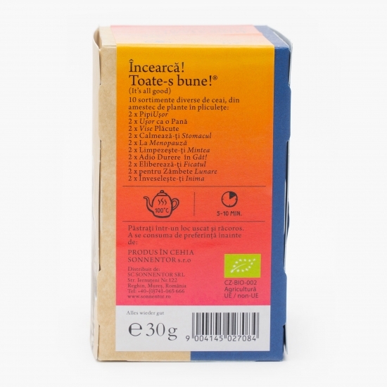 Ceai eco „Toate-s bune! Încearcă!” 20 plicuri