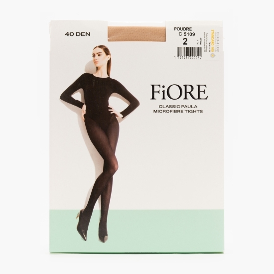 Ciorap microfibră Paula 40 den Poudre 2