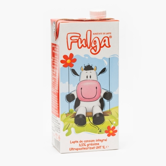Lapte de consum integral UHT 3.5% grăsime 1l