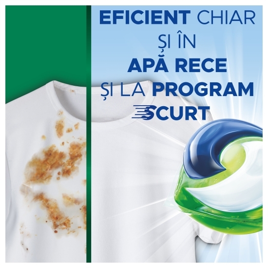 Detergent de rufe capsule All in One Pods Mountain Spring, 65 spălări