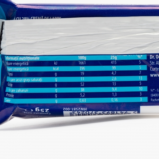 Prăjitură cu cremă de lapte Vrăjiturica 25g