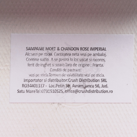 Șampanie Rose Imperial 12%, 750ml