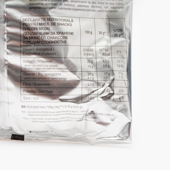 Snacks mix roșu 90g