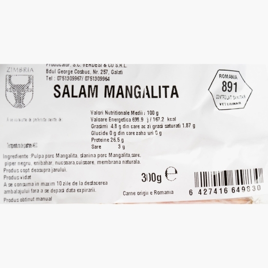 Salam Mangaliță 300g