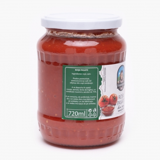 Roșii pasate din roșii românești 700g