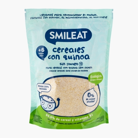 Cereale fără gluten eco cu quinoa, +6 luni, 200g