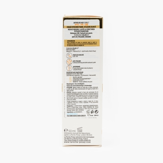 Cremă de față SPF 50 Anthelios Age Correct 50ml