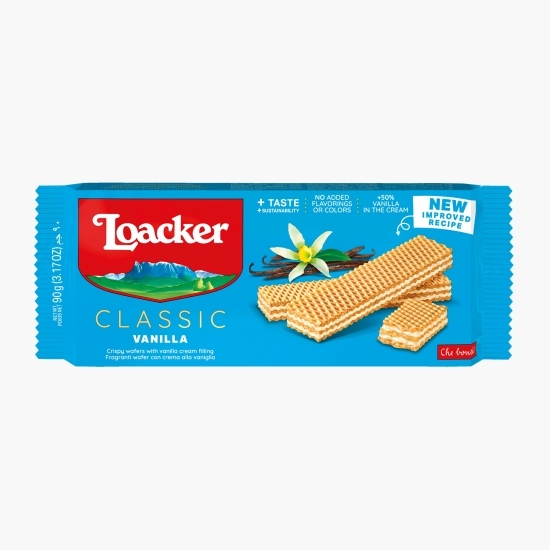 Napolitane cu vanilie Classic 90g