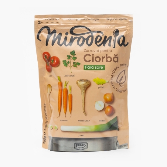 Mirodenia „zarzavat pentru ciorbă” 200g