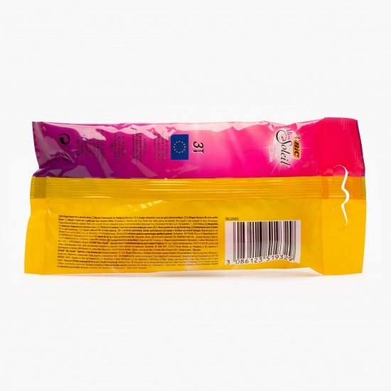 Aparat de ras pentru femei Miss Soleil Colour Collection 3 lame, 3 buc