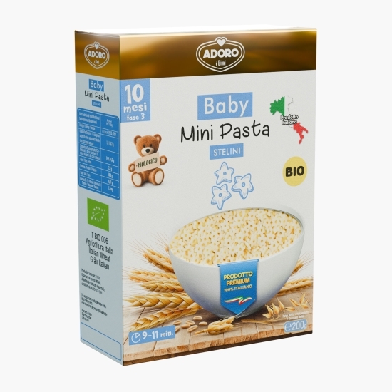 Paste eco pentru copii, Steline, +10luni, 200g