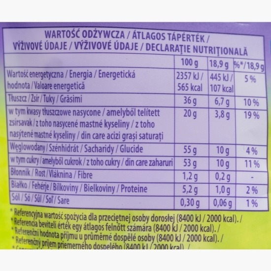 Bomboane de ciocolată cu lapte alpin și cremă biscuiți 86g