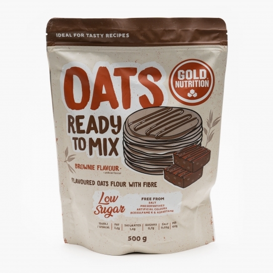 Oats Ready to Mix cu aromă de brownie 500g