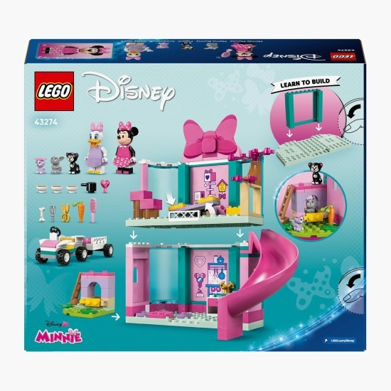 Hotelul pentru animale de companie al lui Minnie, 43274 Disney Classic, 161 piese, +4 ani