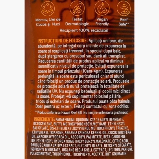 Ulei autobronzant cu protecție solară Sun SPF 30, 150ml