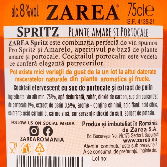 Cocktail To Go Spritz, 8% alc., 0.75l