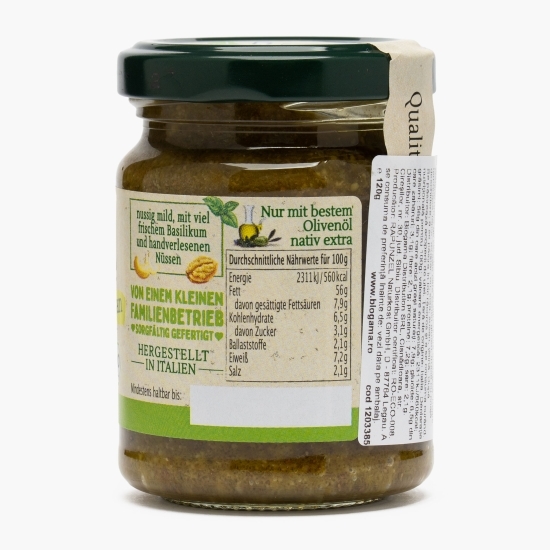 Pesto verde vegan eco, 120g