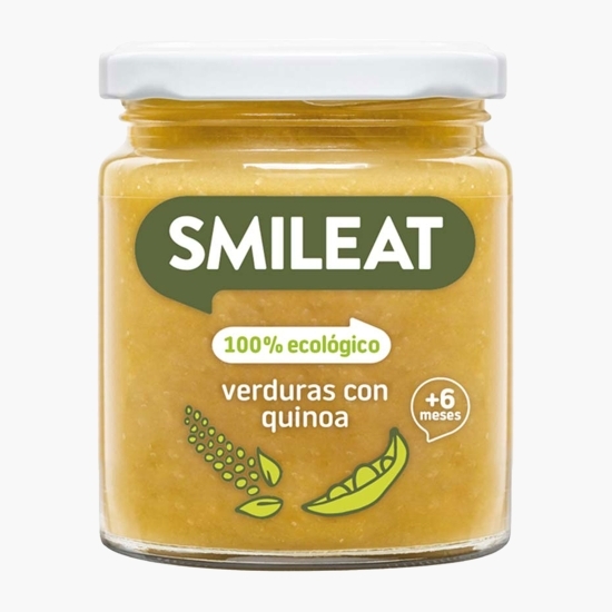 Piure eco de legume cu quinoa și ulei de măsline, +6 luni, 230g
