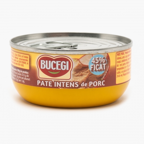 Pate intens de porc 45% ficat 120g