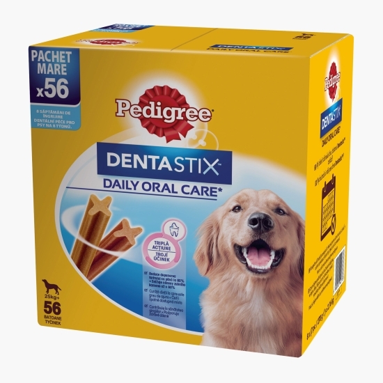Batoane dentare pentru câini de talie mare, 56 buc, 2160g, Dentastix