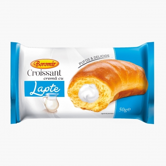 Croissant cremă cu lapte 50g 