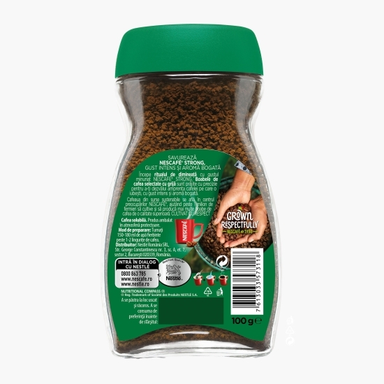Strong 100g, cafea instant