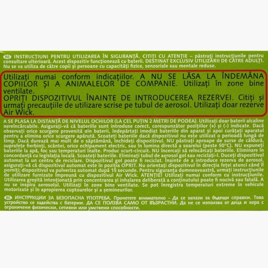 Odorizant automat de cameră Freshmatic Frezie & Iasomie, 250ml