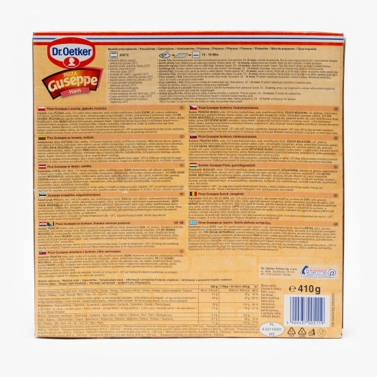 Pizza Guseppe cu șuncă 410g