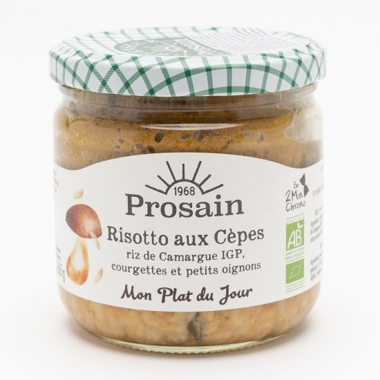 Risotto eco cu ciuperci porcini, dovlecel și ceapă 365g
