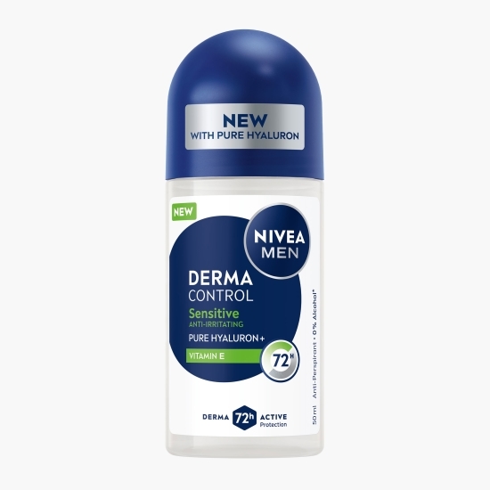Deodorant antiperspirant roll-on Men Derma Control Sensitive, 50ml