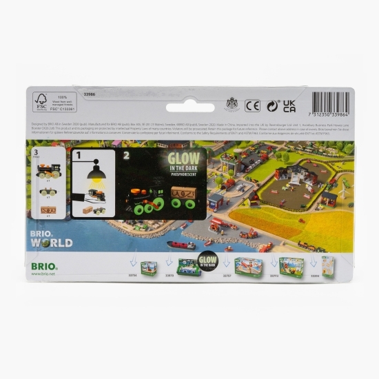 Tren Fantomă care luminează în întuneric 3+ ani