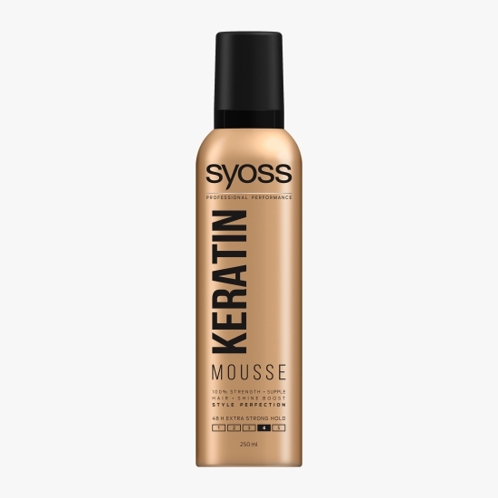 Spumă de păr Keratin (4) 250ml