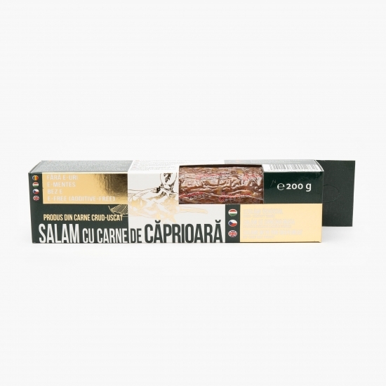 Salam cu carne de căprioară 200g 