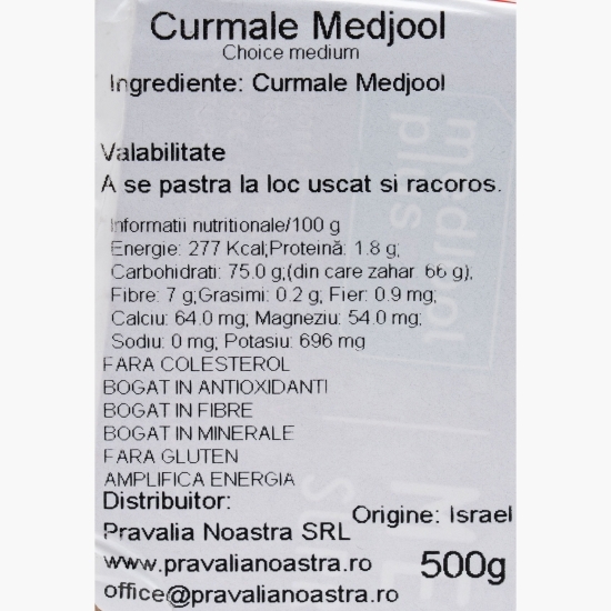 Curmale Medjool Medium Choice 500g