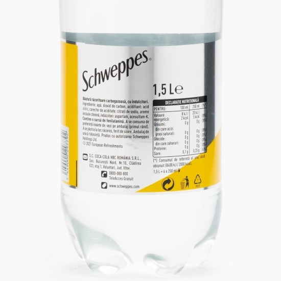 Apă tonică zero zahăr 1.5l