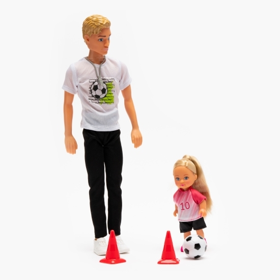 Păpușă Evi Set de fotbal 3+ ani