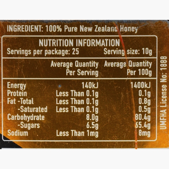 Miere Manuka MGO 830+, 250g