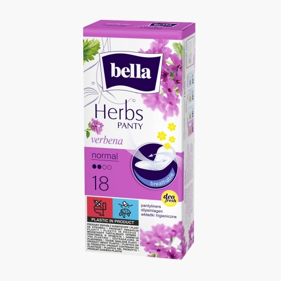 Absorbante zilnice Panty Herbs verbină, normal 18 buc
