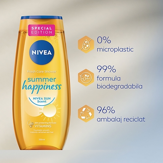 Gel de duș Summer Happiness 0.25l