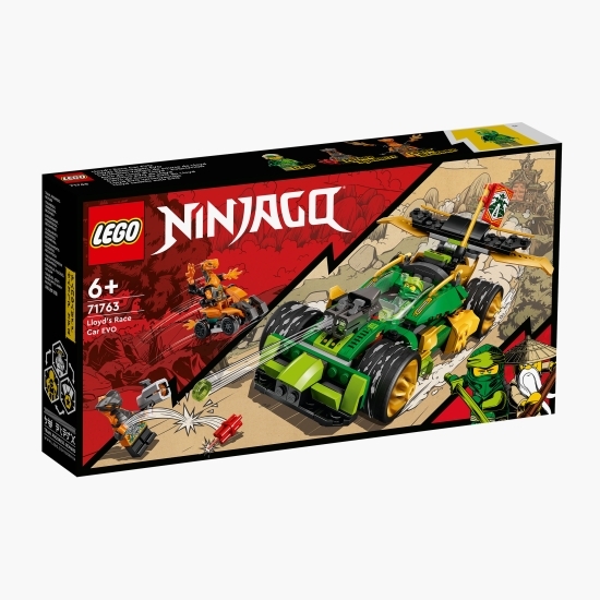 Mașina de curse EVO a lui Lloyd, 71763 Ninjago, +6 ani