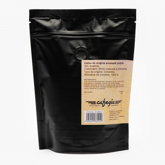Cafea boabe proaspăt prăjită Columbia 250g