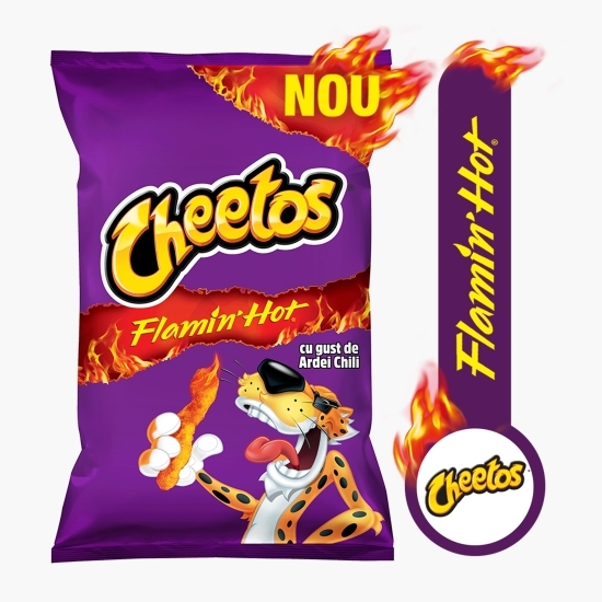 Pufuleți cu aromă de ardei chili Flamin’ Hot, 80g